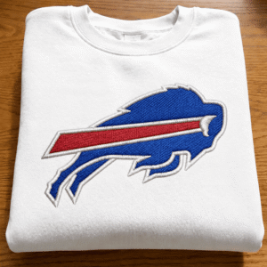 Buffalo Football Embroidery Design | Sports Team Machine Embroidery File (Instant Download)